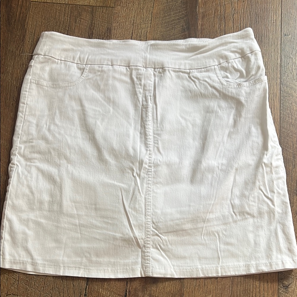 Slimsation By Multiples White Skirt